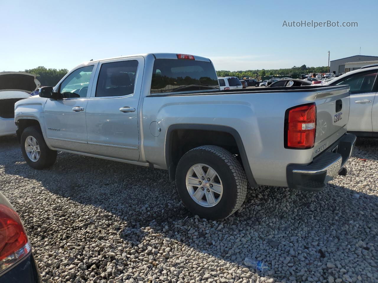 2016 Gmc Sierra C1500 Sle Silver vin: 3GTP1MEC6GG243999