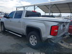 2016 Gmc Sierra 1500 Sle Silver vin: 3GTP1MEC9GG183930