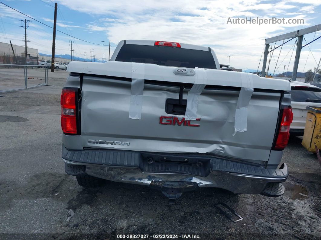 2016 Gmc Sierra 1500 Sle Silver vin: 3GTP1MEC9GG183930