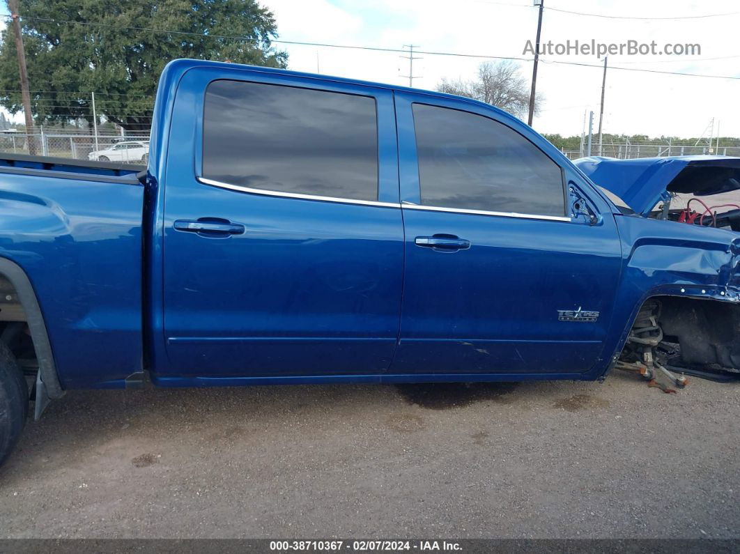 2016 Gmc Sierra 1500 Sle Blue vin: 3GTP1MECXGG166439