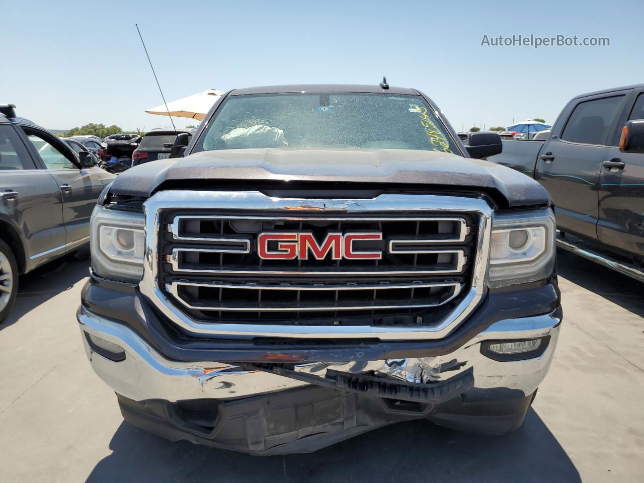 2016 Gmc Sierra C1500 Sle Черный vin: 3GTP1MECXGG218958