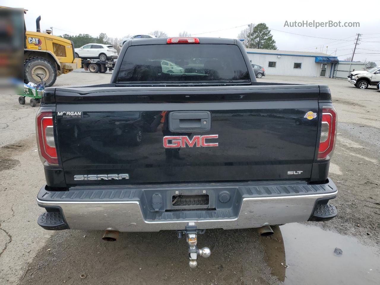 2016 Gmc Sierra C1500 Slt Черный vin: 3GTP1NEC0GG167167