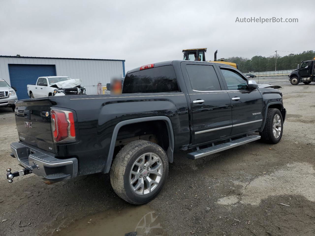 2016 Gmc Sierra C1500 Slt Черный vin: 3GTP1NEC0GG167167