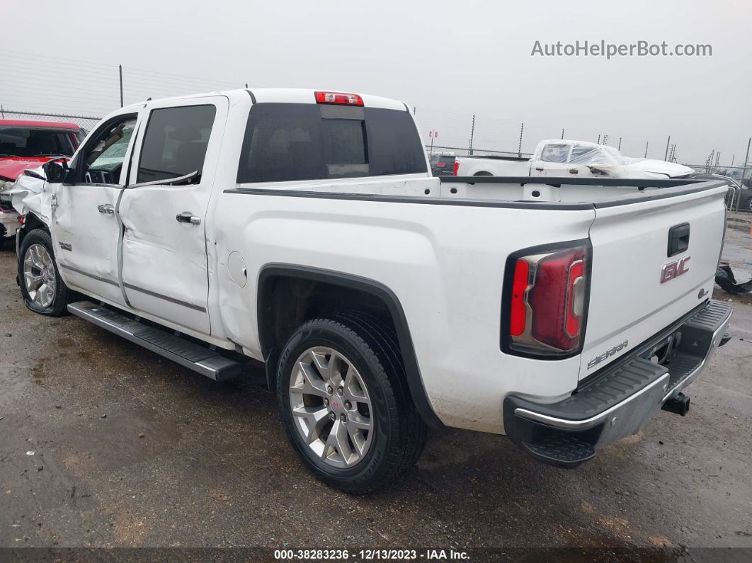 2016 Gmc Sierra 1500 Slt Белый vin: 3GTP1NEC3GG321709