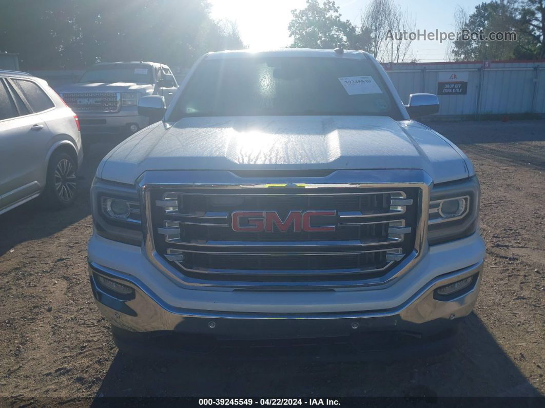 2016 Gmc Sierra 1500 Slt White vin: 3GTP1NEC4GG351611