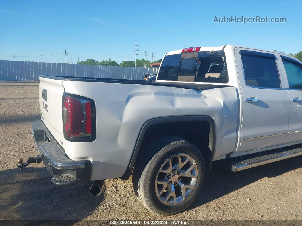 2016 Gmc Sierra 1500 Slt White vin: 3GTP1NEC4GG351611