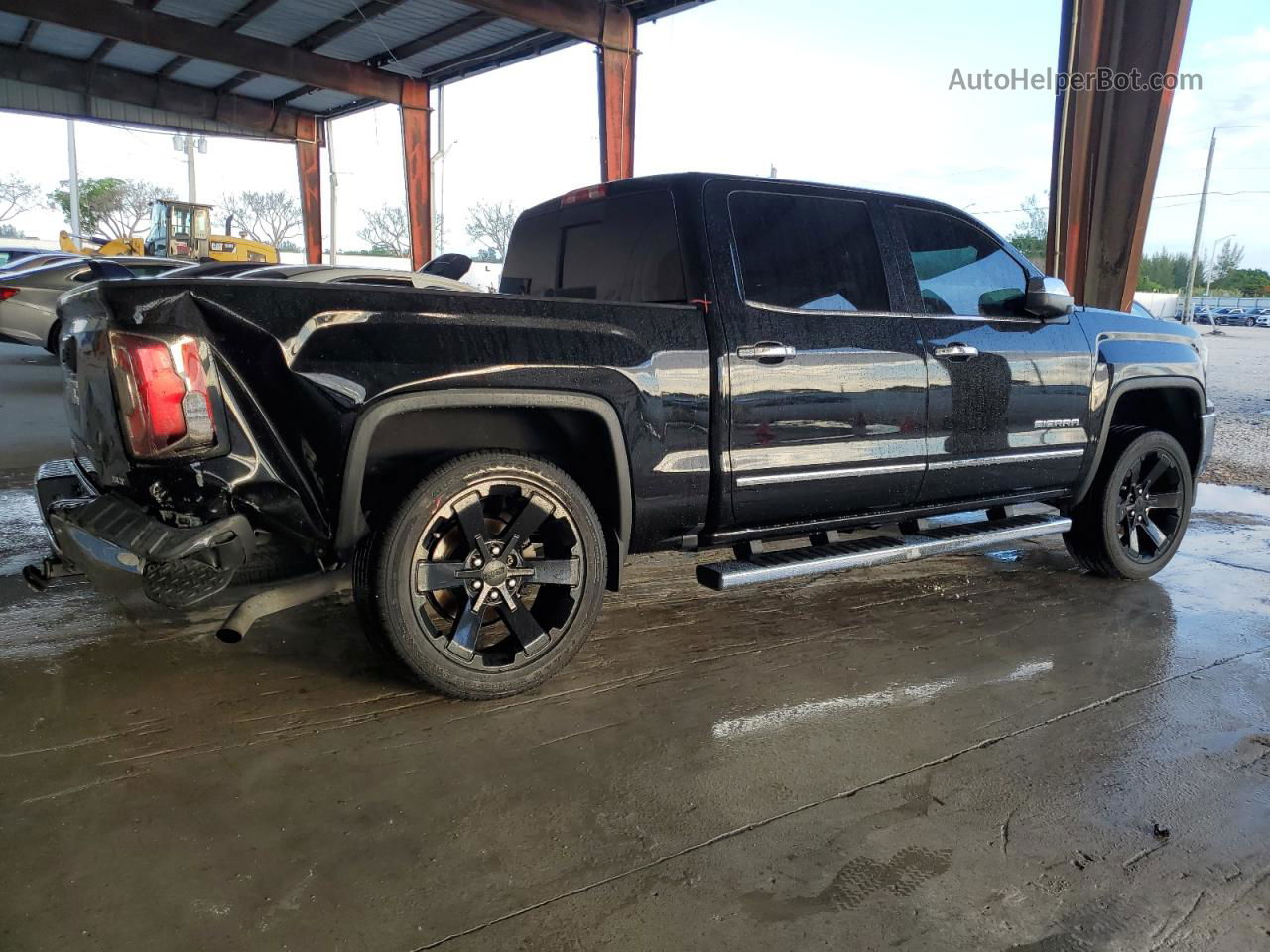 2016 Gmc Sierra C1500 Slt Black vin: 3GTP1NEC6GG302328