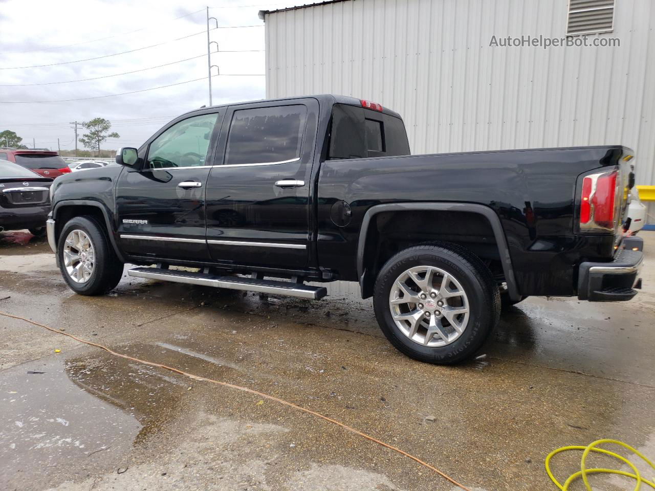 2016 Gmc Sierra C1500 Slt Черный vin: 3GTP1NEC7GG258002