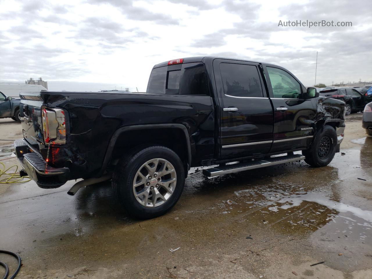 2016 Gmc Sierra C1500 Slt Black vin: 3GTP1NEC7GG258002