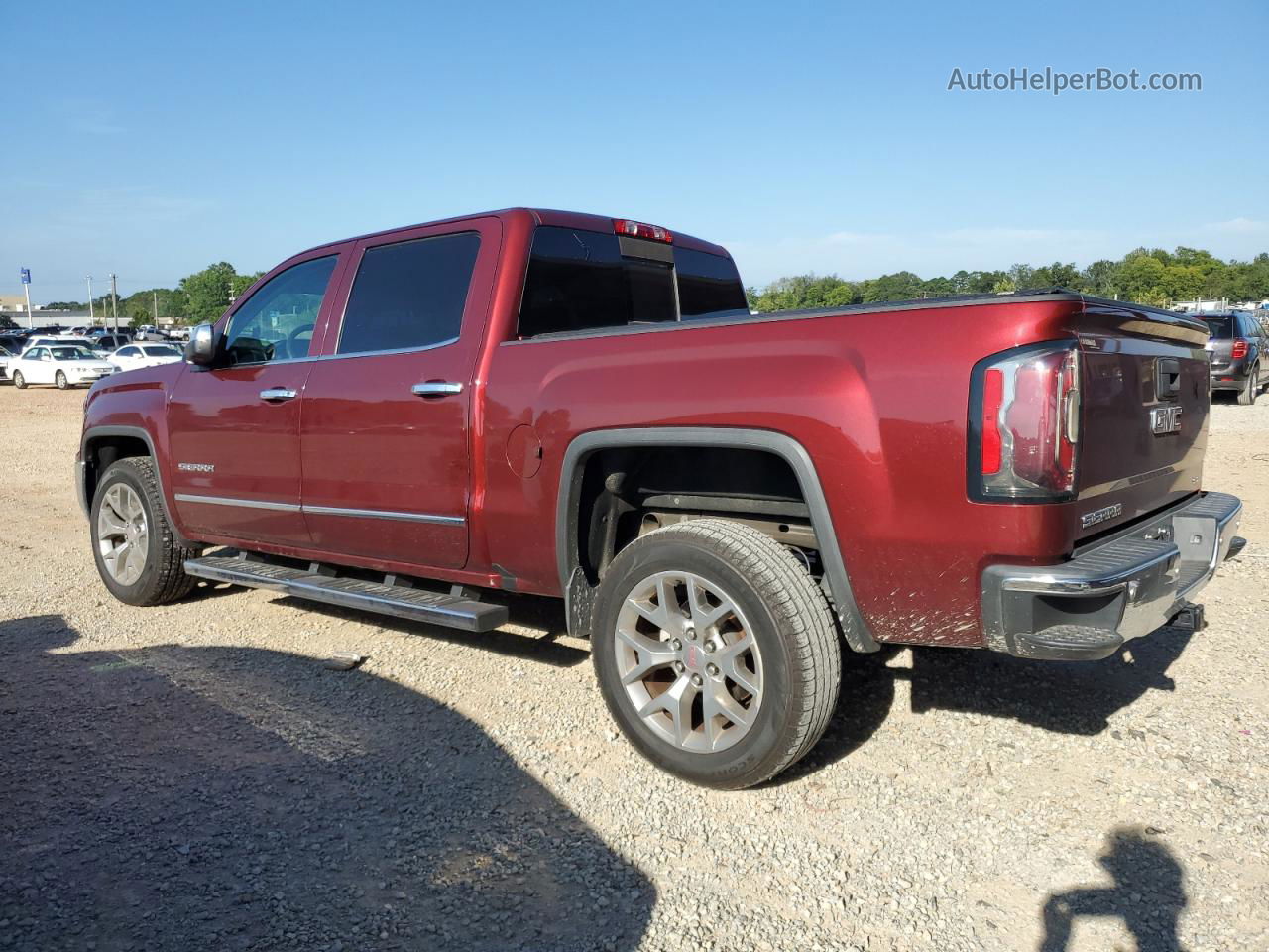 2016 Gmc Sierra C1500 Slt Red vin: 3GTP1NEC7GG320157