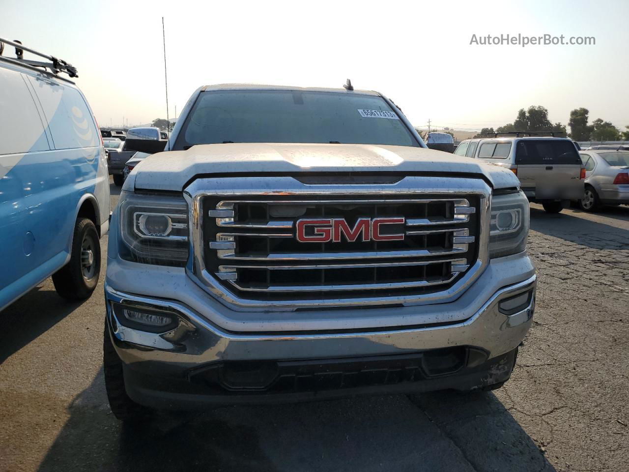 2016 Gmc Sierra C1500 Slt Silver vin: 3GTP1NEC8GG227549