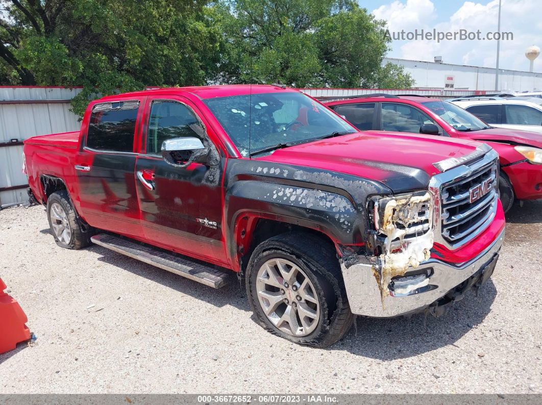 2016 Gmc Sierra 1500 Slt Red vin: 3GTP1NEC9GG122180