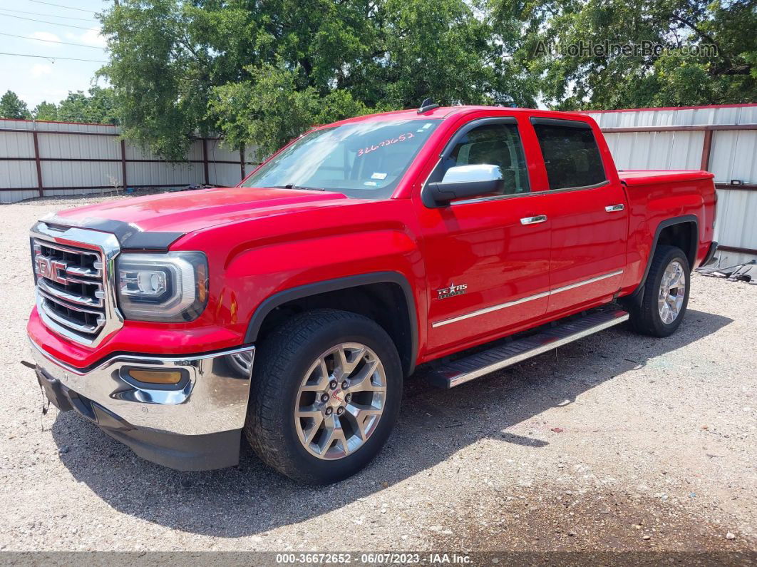 2016 Gmc Sierra 1500 Slt Red vin: 3GTP1NEC9GG122180