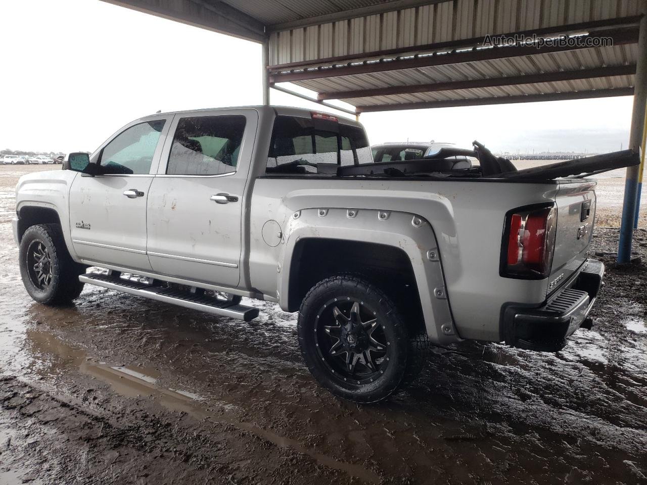 2016 Gmc Sierra C1500 Slt Silver vin: 3GTP1NEC9GG140288