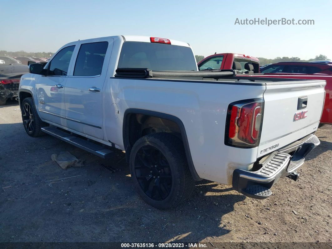 2016 Gmc Sierra 1500 Slt White vin: 3GTP1NEC9GG280776