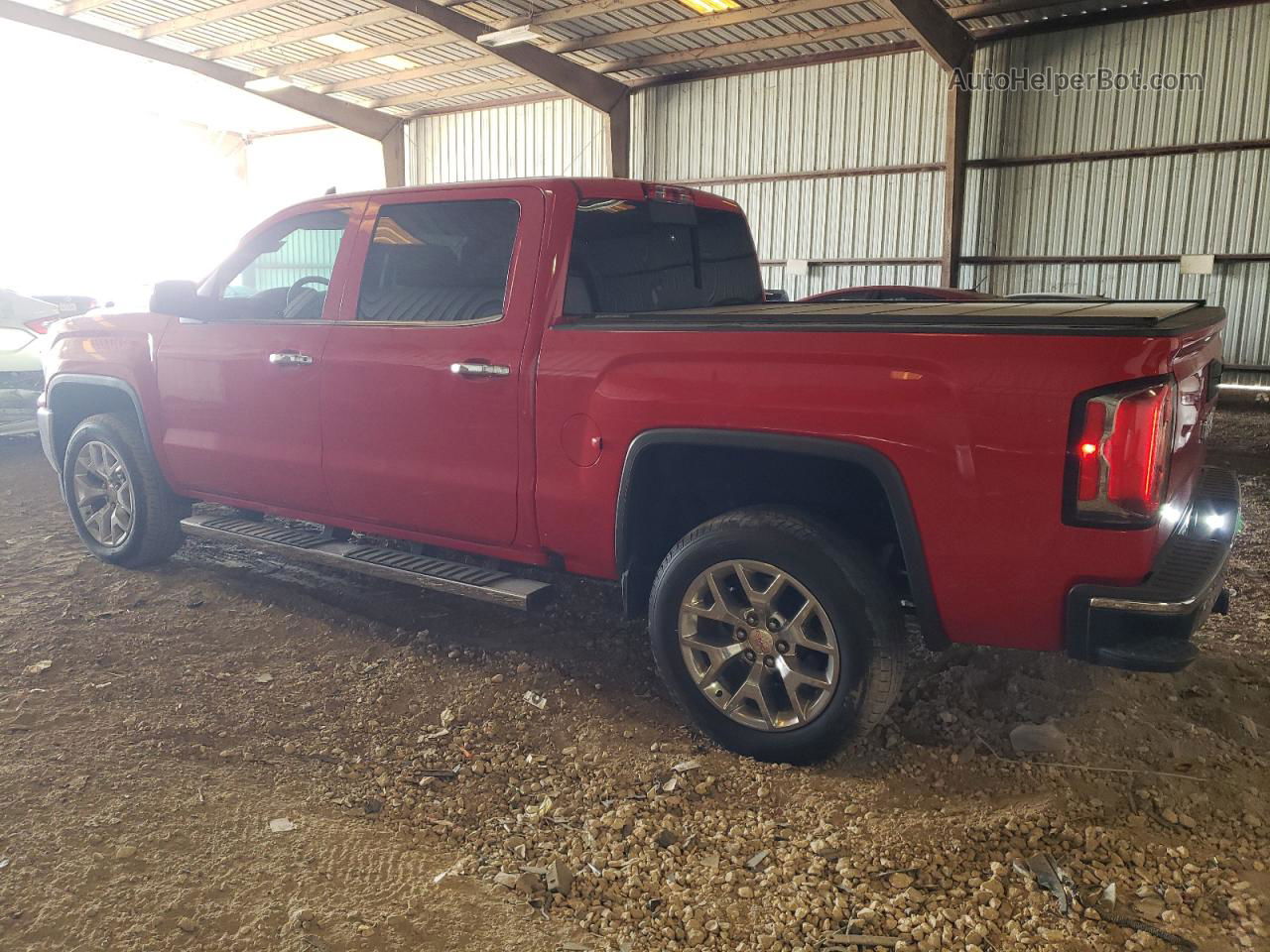 2016 Gmc Sierra C1500 Slt Red vin: 3GTP1NEC9GG346405