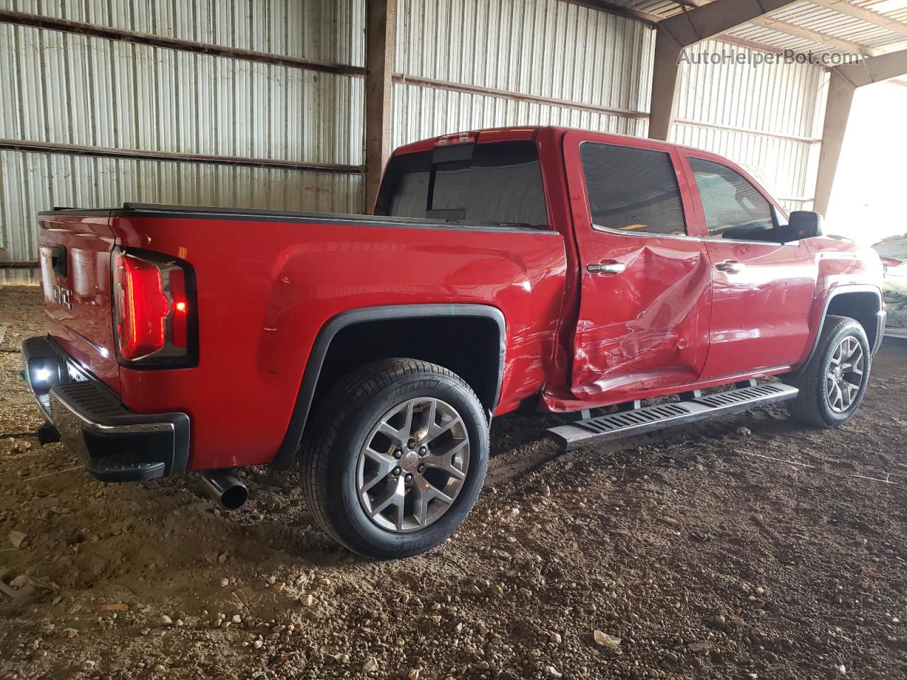 2016 Gmc Sierra C1500 Slt Red vin: 3GTP1NEC9GG346405