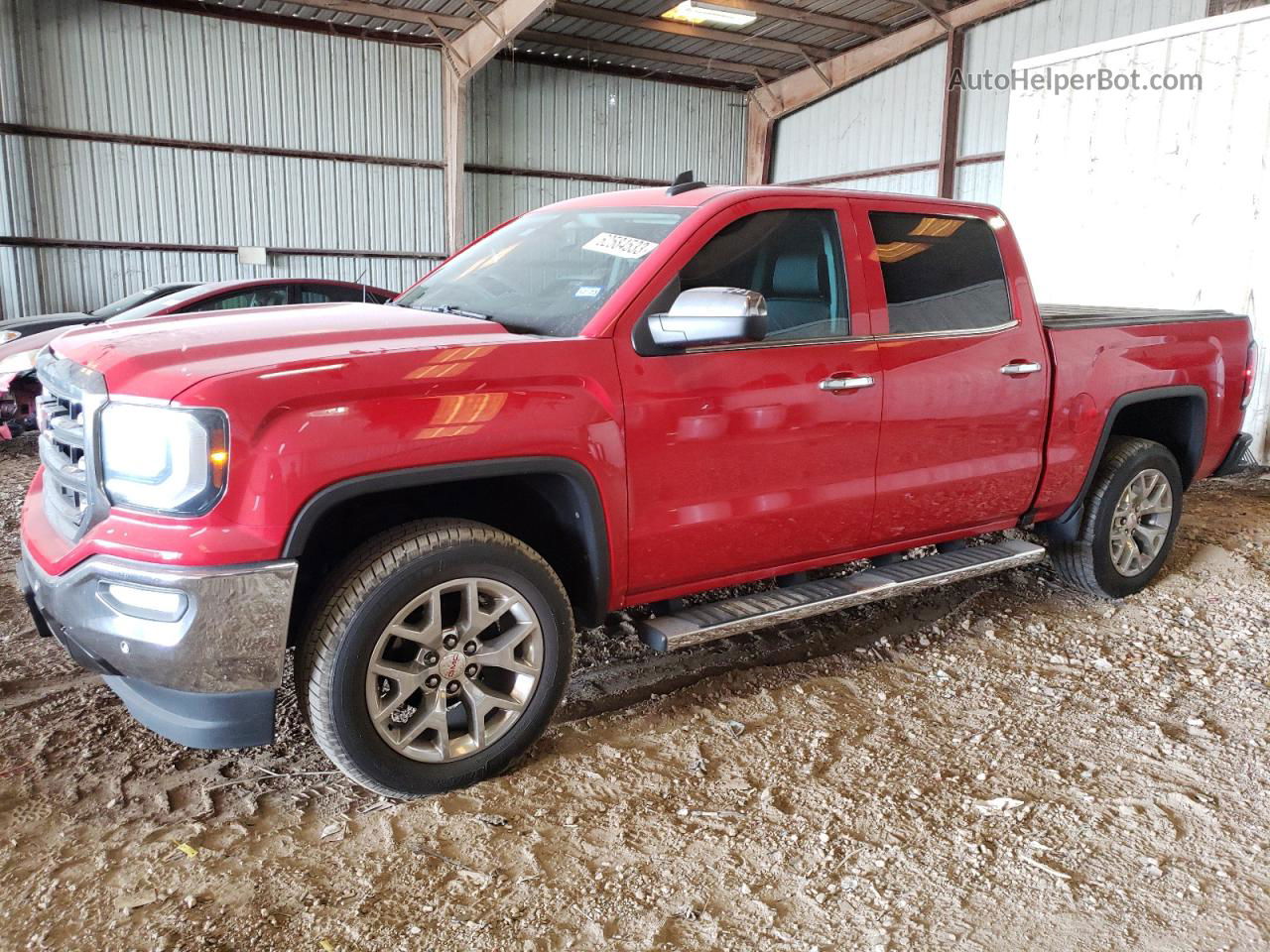 2016 Gmc Sierra C1500 Slt Red vin: 3GTP1NEC9GG346405