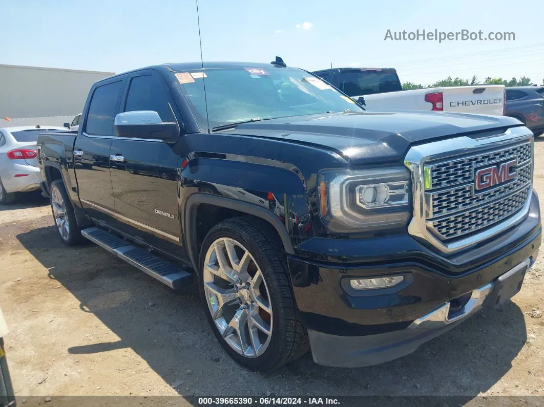 2016 Gmc Sierra 1500 Denali Черный vin: 3GTP1PEC3GG382702