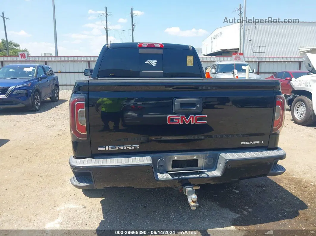 2016 Gmc Sierra 1500 Denali Черный vin: 3GTP1PEC3GG382702