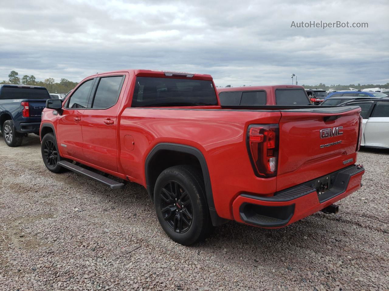 2020 Gmc Sierra C1500 Elevation Red vin: 3GTP8CED1LG343453