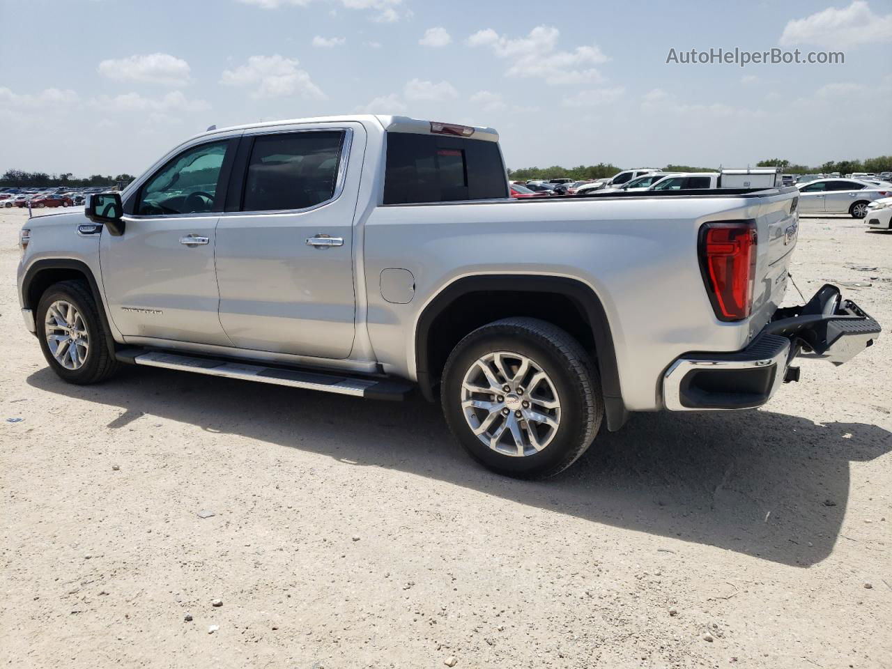 2020 Gmc Sierra C1500 Slt Silver vin: 3GTP8DED5LG381029