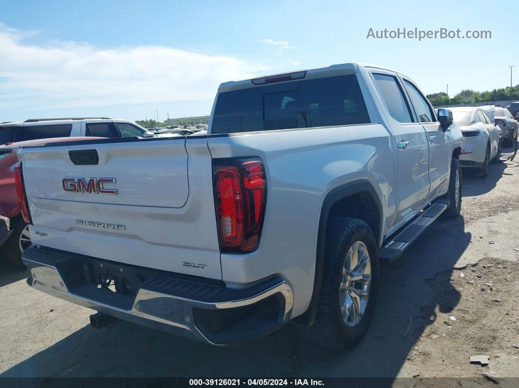 2020 Gmc Sierra 1500 2wd  Short Box Slt White vin: 3GTP8DED9LG201244