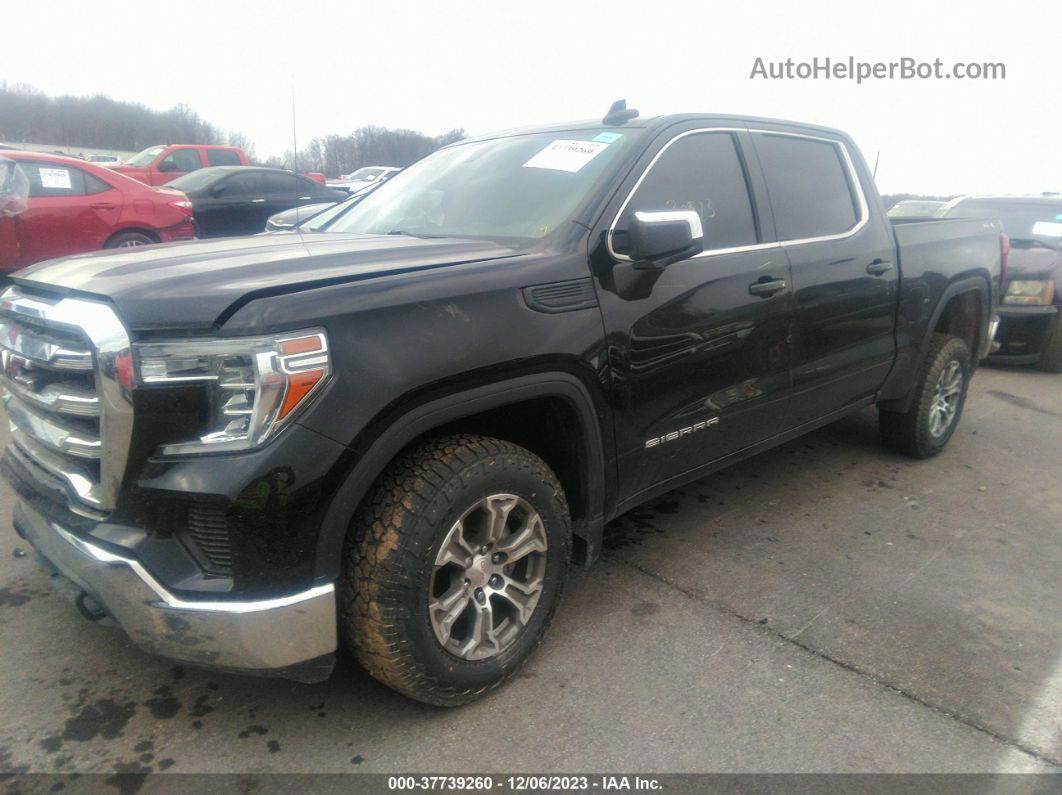 2020 Gmc Sierra 1500 4wd  Short Box Sle Black vin: 3GTP9BEK9LG216259