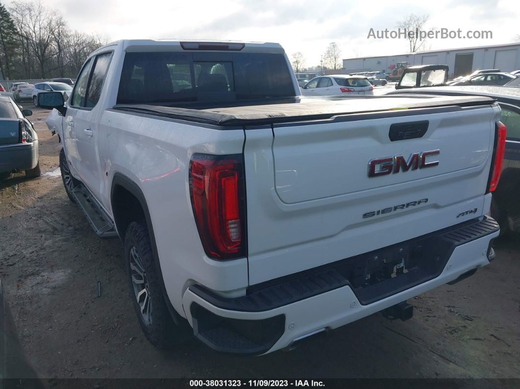 2020 Gmc Sierra 1500 4wd  Short Box At4 White vin: 3GTP9EED0LG146315