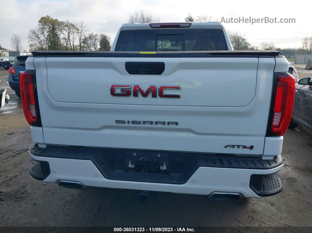 2020 Gmc Sierra 1500 4wd  Short Box At4 White vin: 3GTP9EED0LG146315