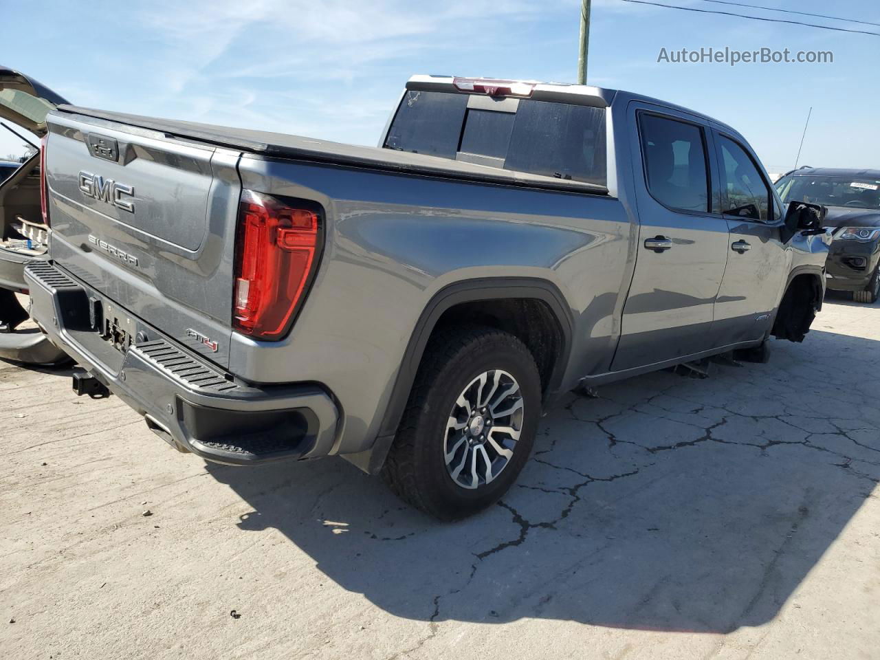 2020 Gmc Sierra K1500 At4 Серый vin: 3GTP9EEL1LG262811