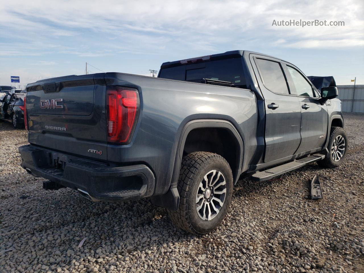 2020 Gmc Sierra K1500 At4 Charcoal vin: 3GTP9EEL6LG348163