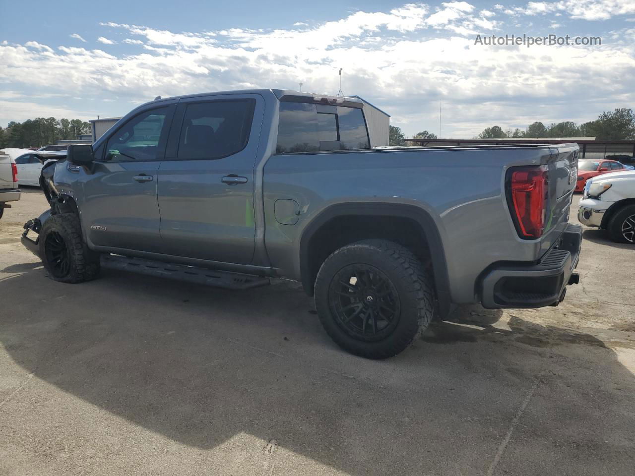 2020 Gmc Sierra K1500 At4 Gray vin: 3GTP9EEL8LG193437