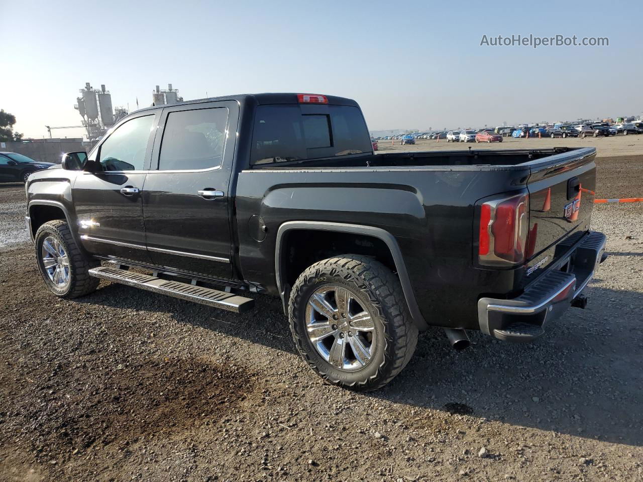 2016 Gmc Sierra C1500 Slt Black vin: 3GTU1NER0GG379042