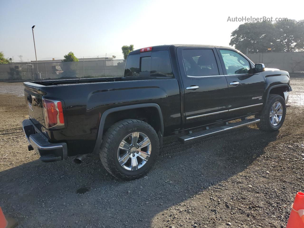 2016 Gmc Sierra C1500 Slt Black vin: 3GTU1NER0GG379042