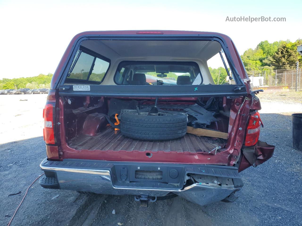 2016 Gmc Sierra K1500 Sle Burgundy vin: 3GTU2MEC0GG263293