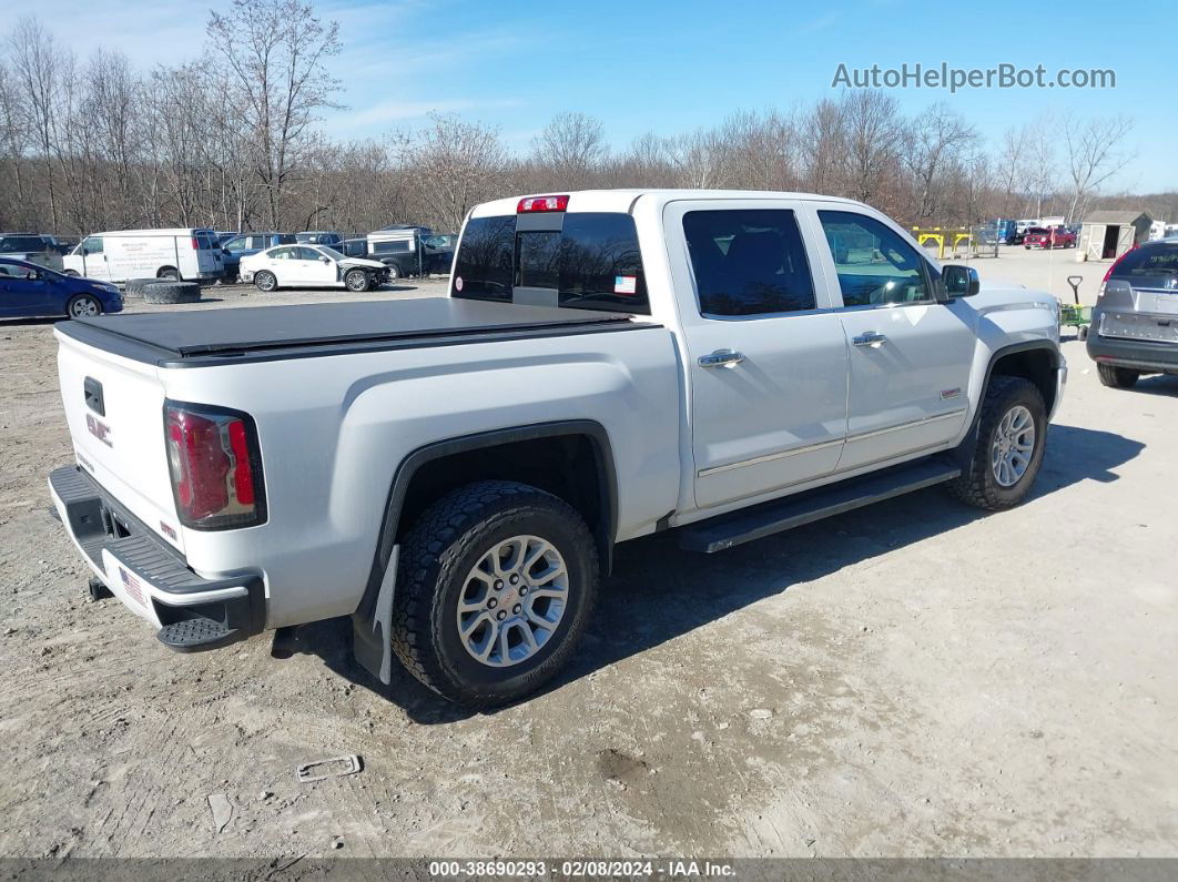 2016 Gmc Sierra 1500 Sle White vin: 3GTU2MEC0GG271104