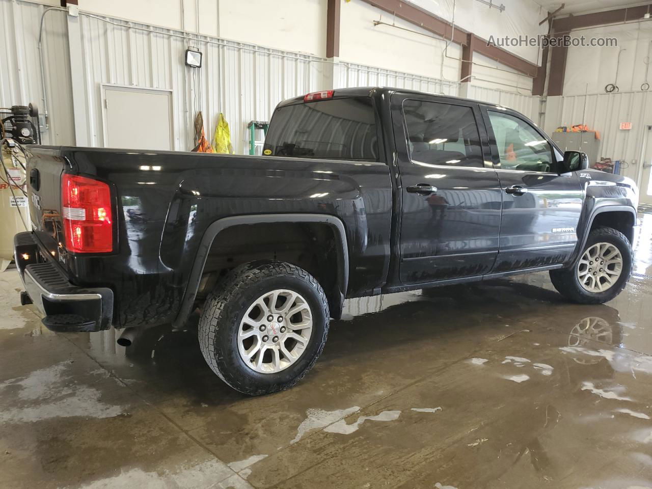 2016 Gmc Sierra K1500 Sle Black vin: 3GTU2MEC0GG317188