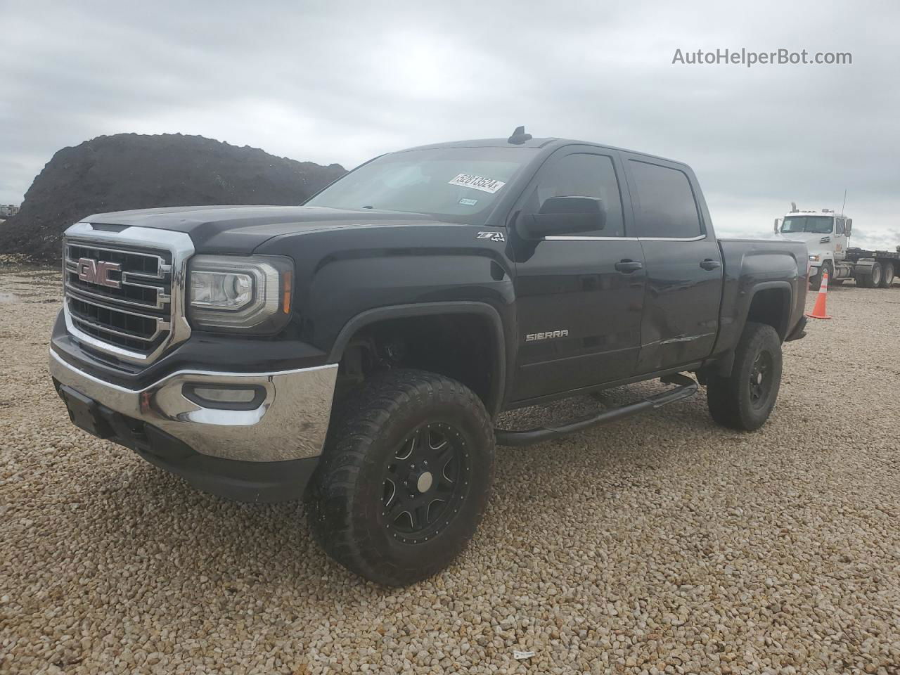 2016 Gmc Sierra K1500 Sle Black vin: 3GTU2MEC1GG142112