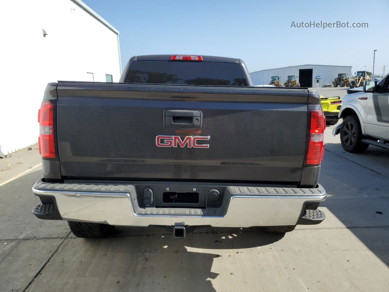 2016 Gmc Sierra K1500 Sle Charcoal vin: 3GTU2MEC1GG210957