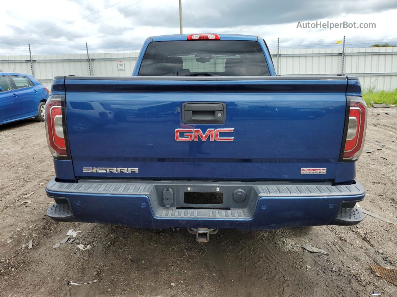 2016 Gmc Sierra K1500 Sle Blue vin: 3GTU2MEC2GG161123