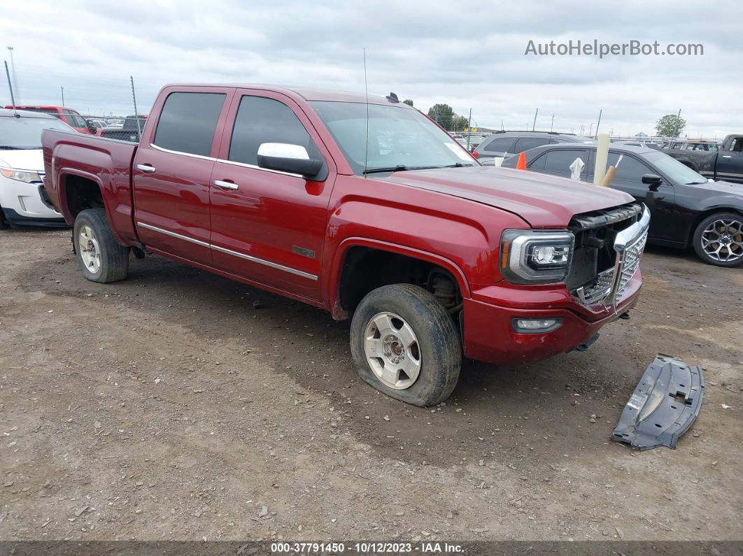 2016 Gmc Sierra 1500 Sle Темно-бордовый vin: 3GTU2MEC2GG203578