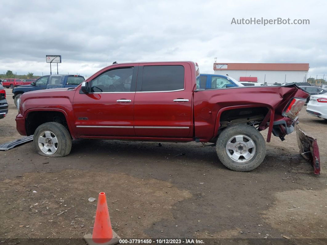 2016 Gmc Sierra 1500 Sle Maroon vin: 3GTU2MEC2GG203578