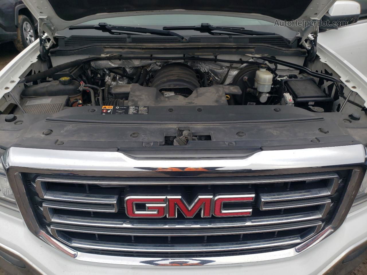 2016 Gmc Sierra K1500 Sle Белый vin: 3GTU2MEC2GG247158