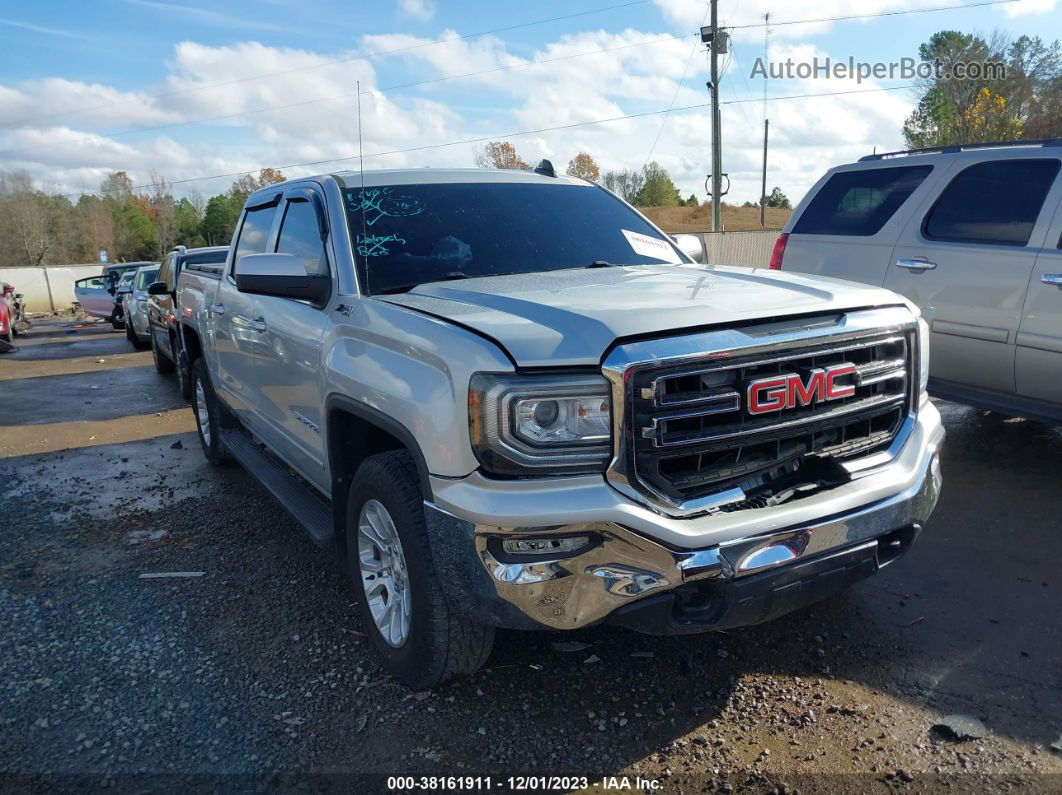 2016 Gmc Sierra 1500 Sle Silver vin: 3GTU2MEC3GG241840