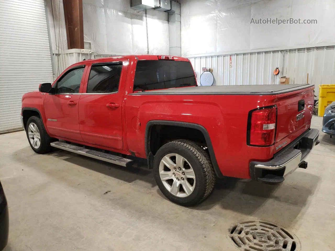 2016 Gmc Sierra K1500 Sle Red vin: 3GTU2MEC4GG121061