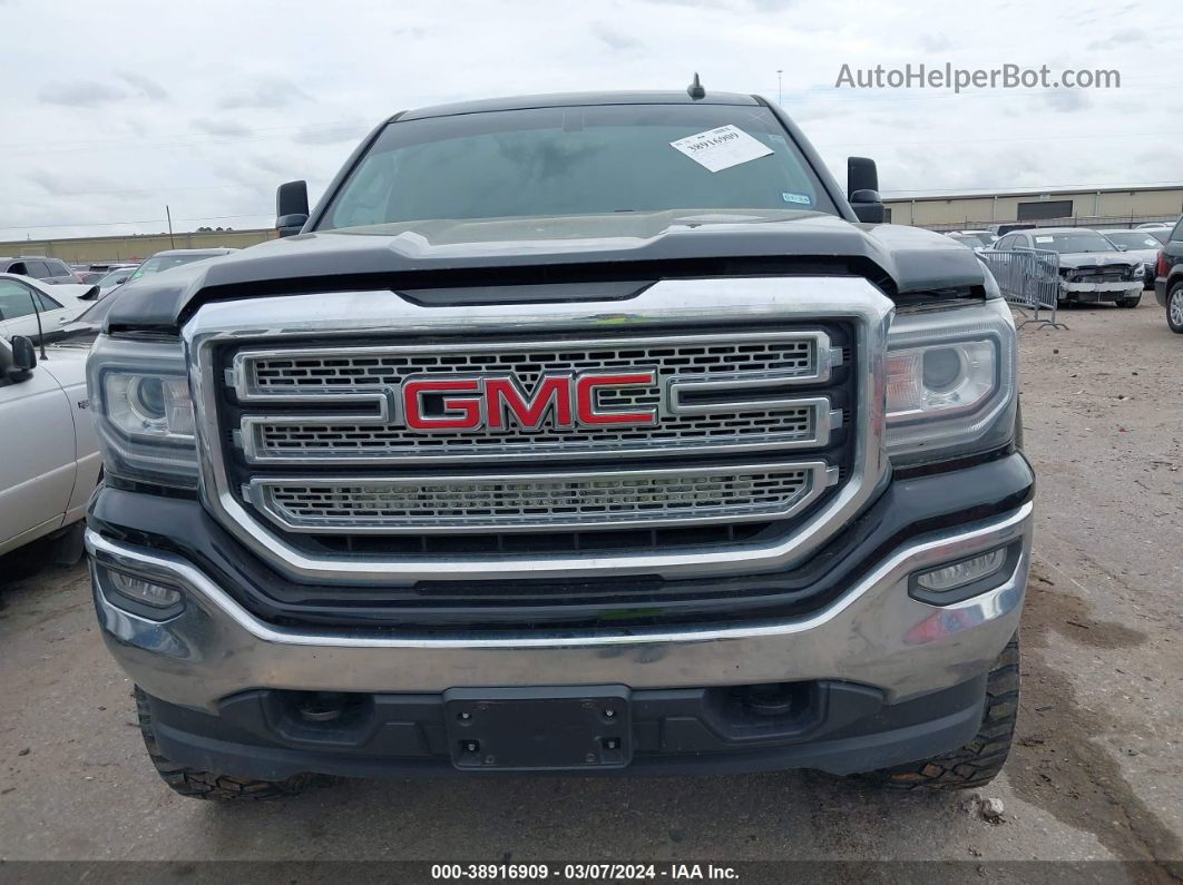 2016 Gmc Sierra 1500 Sle Черный vin: 3GTU2MEC6GG287212