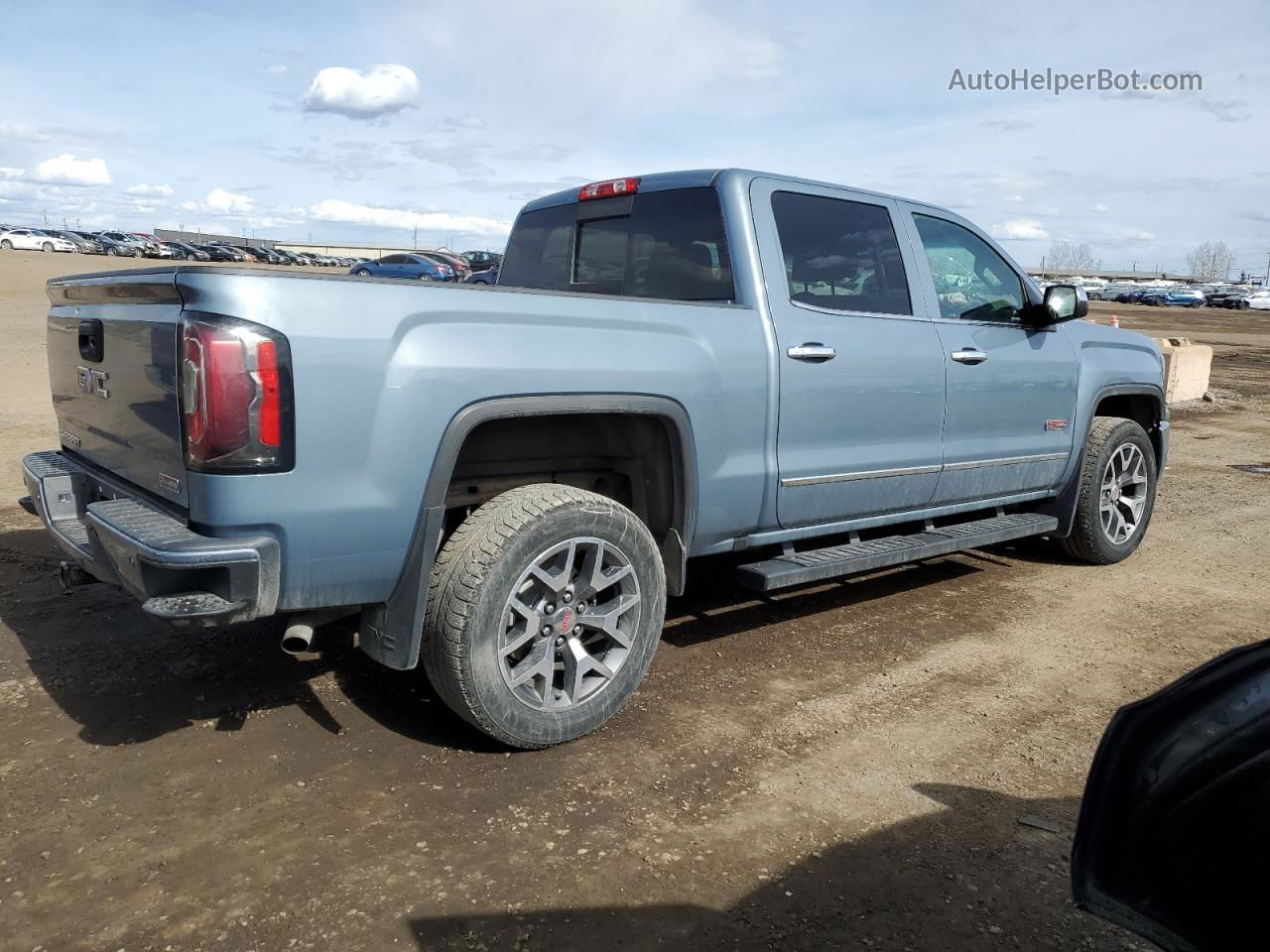 2016 Gmc Sierra K1500 Sle Blue vin: 3GTU2MEC7GG290328