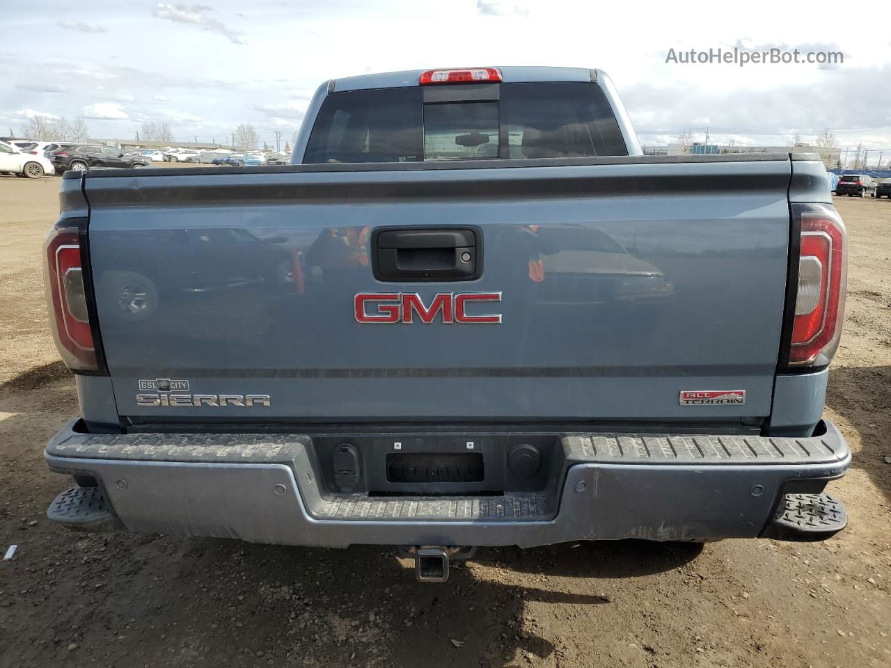 2016 Gmc Sierra K1500 Sle Синий vin: 3GTU2MEC7GG290328