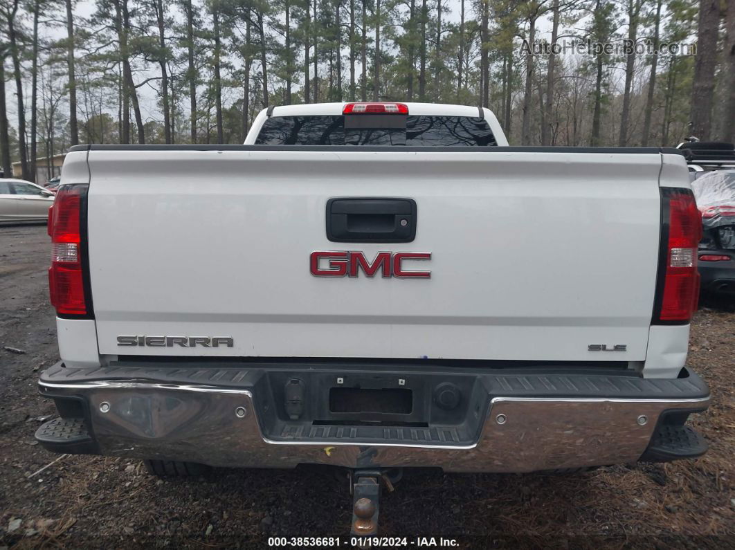 2016 Gmc Sierra 1500 Sle White vin: 3GTU2MEC7GG345358